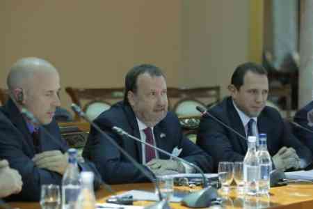  David Tonoyan and Richard Mills discussed the prospects for  cooperation